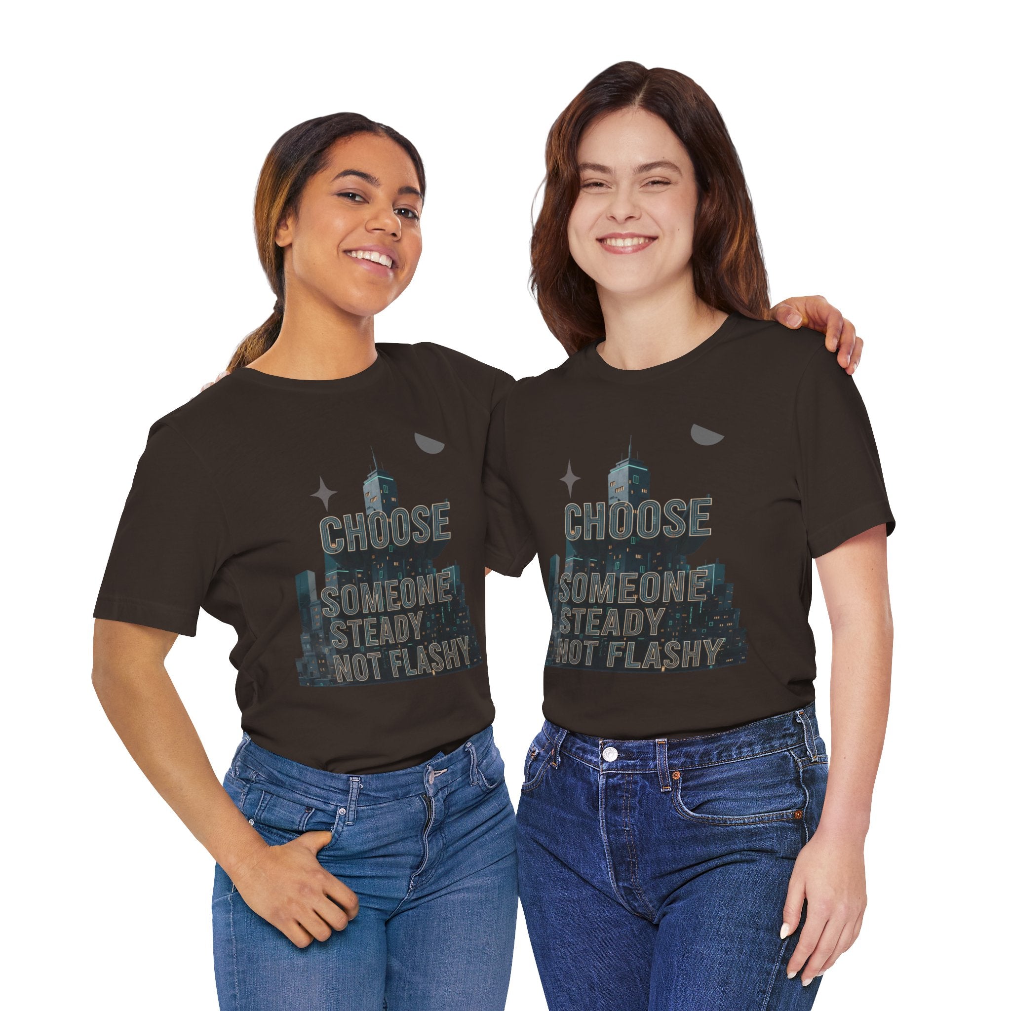 Art Deco cityscape tee