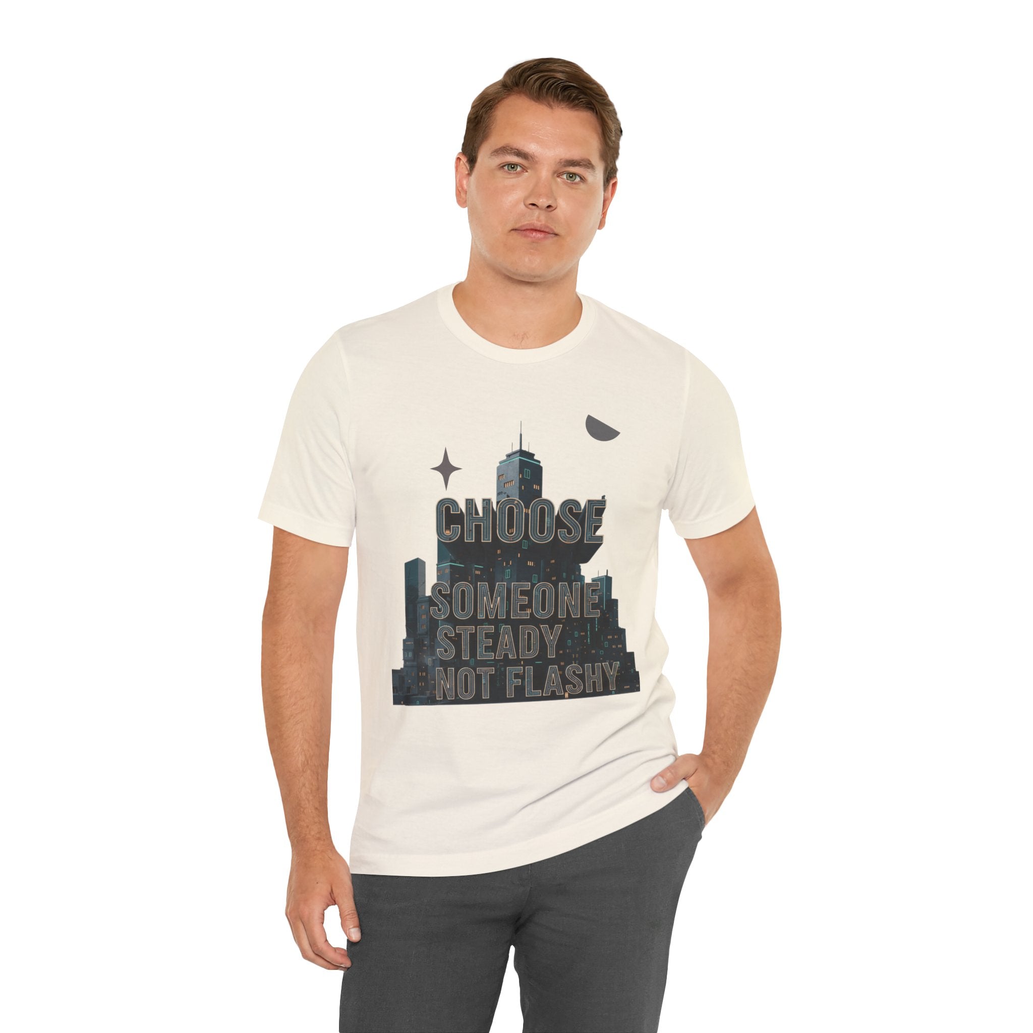 Art Deco cityscape tee