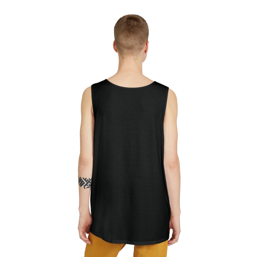 Mens Tank Top — Dark Gothic Moon Graphic Sleeveless Shirt