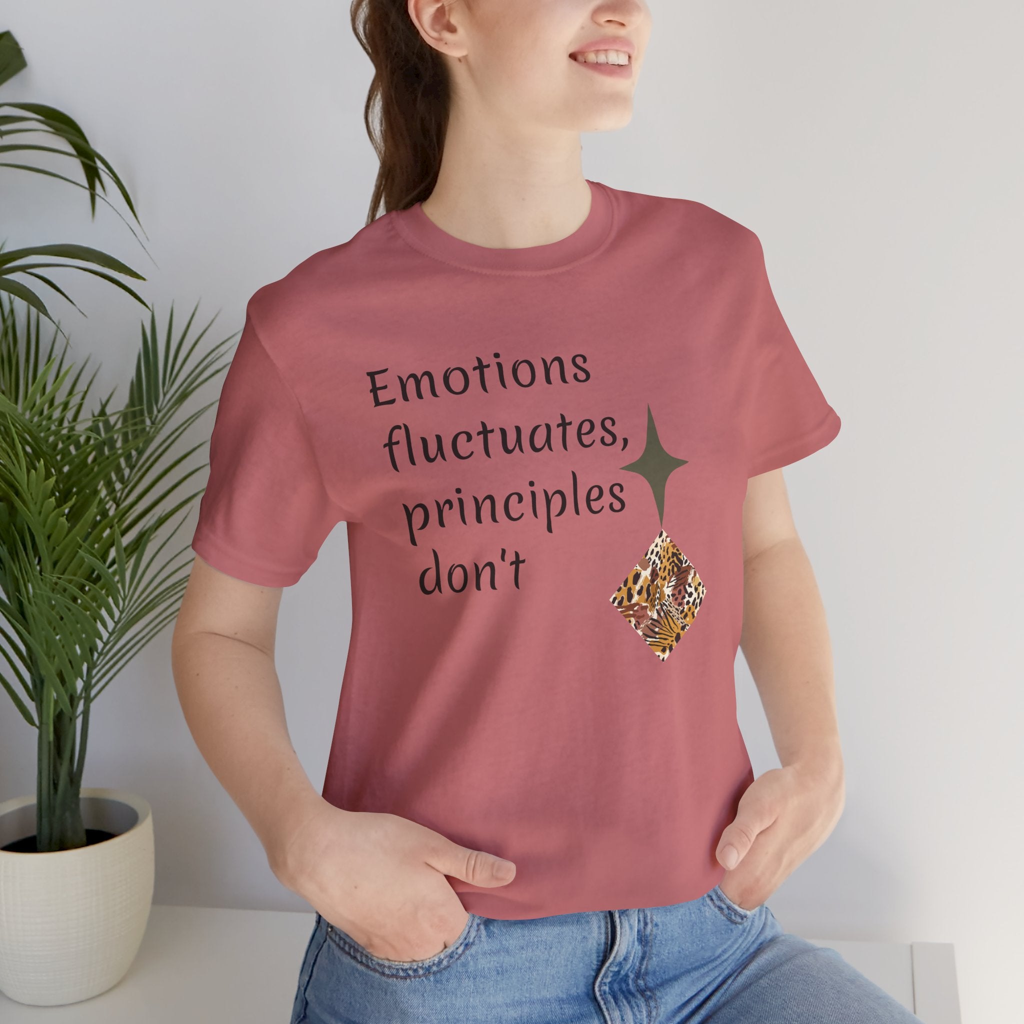 Emotions fluctuates Short Sleeve Tee