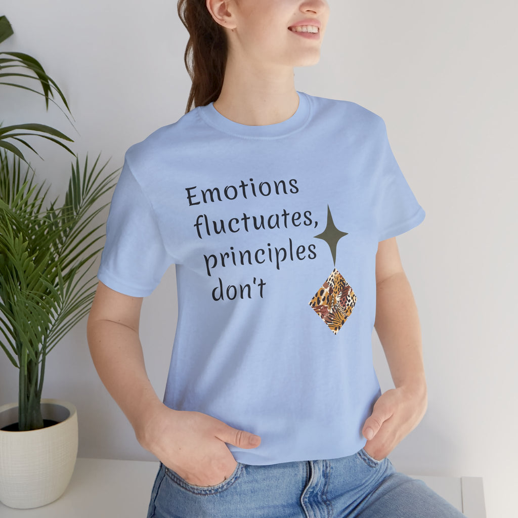Emotions fluctuates Short Sleeve Tee
