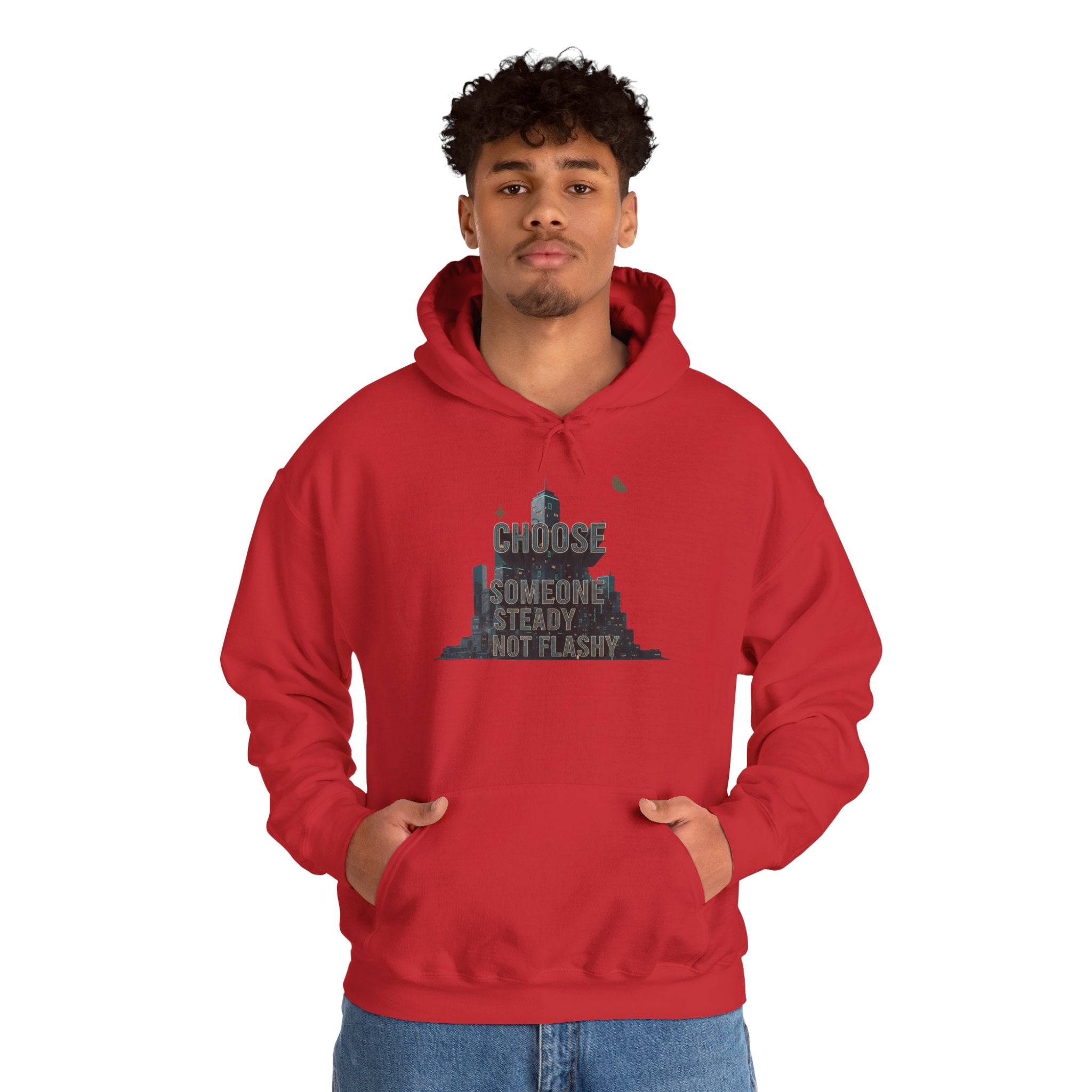 Neo‑Deco Chrome Geometry Hoodie | Art Deco pattern, chrome accents