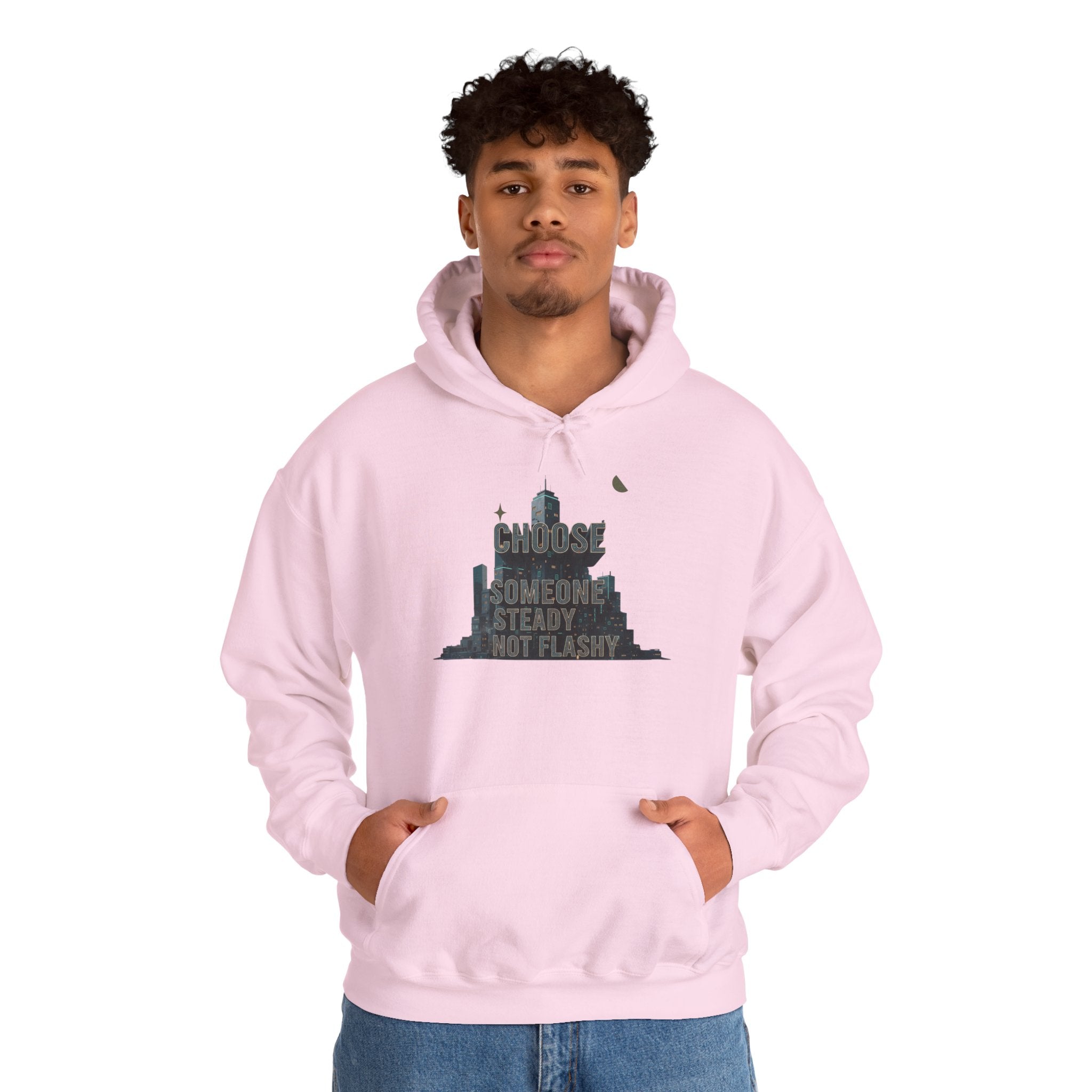 Neo‑Deco Chrome Geometry Hoodie | Art Deco pattern, chrome accents
