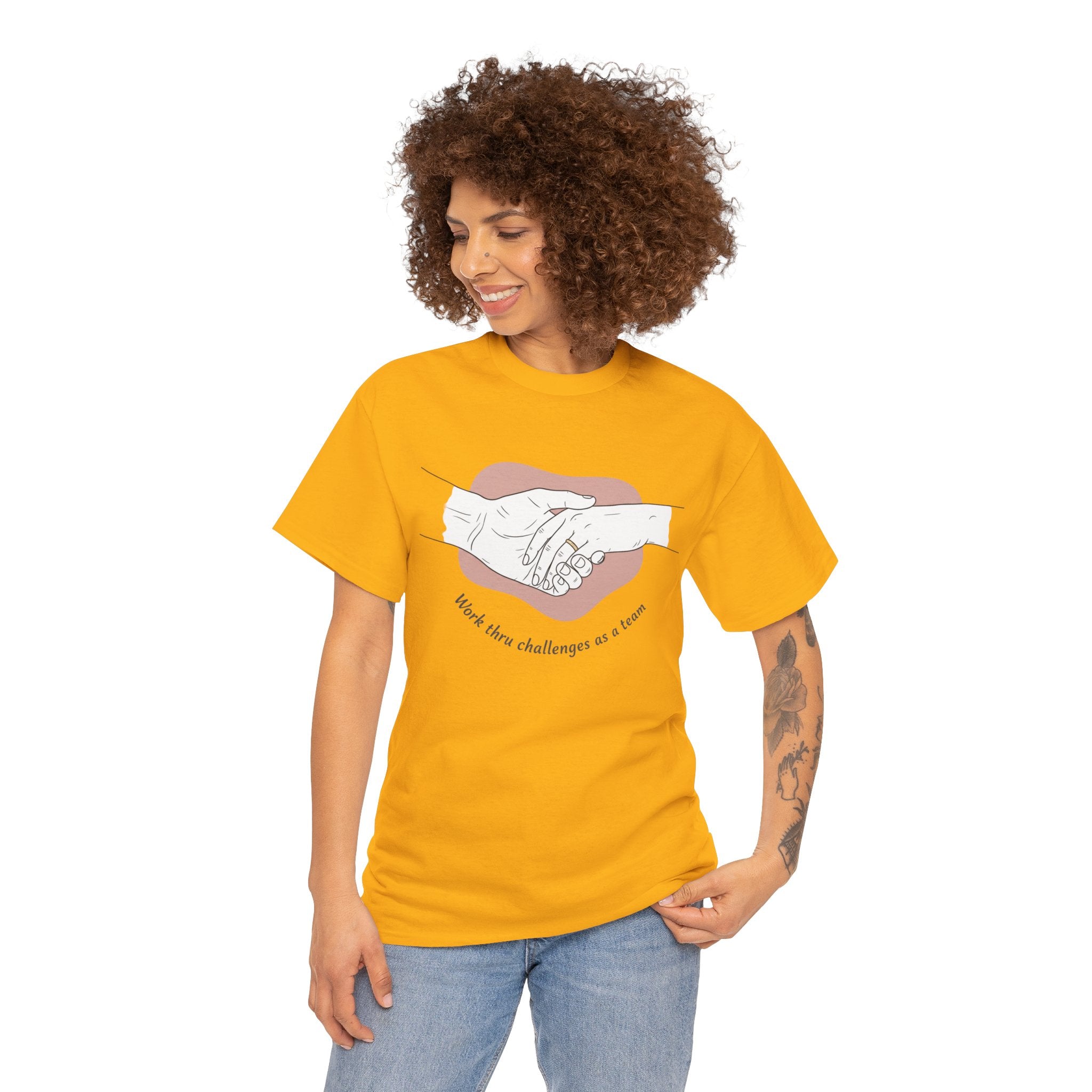 Work thru challenges as a Team Tee