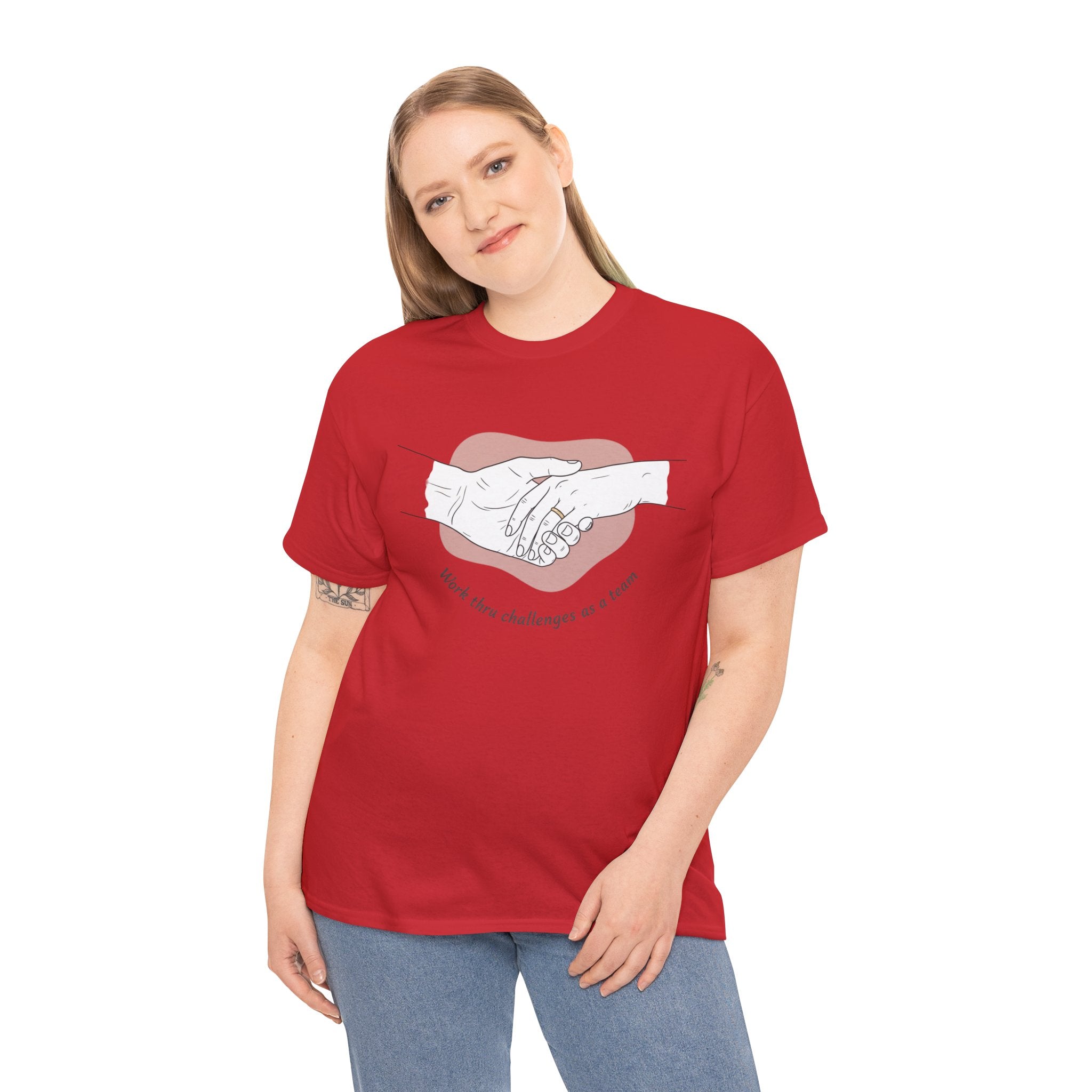 Work thru challenges as a Team Tee