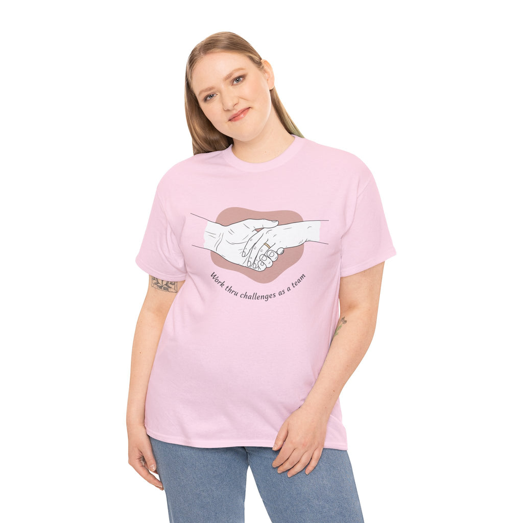 Work thru challenges as a Team Tee