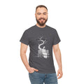 Real commitment Tee — 'Feel Something' Graphic Cotton T-Shirt