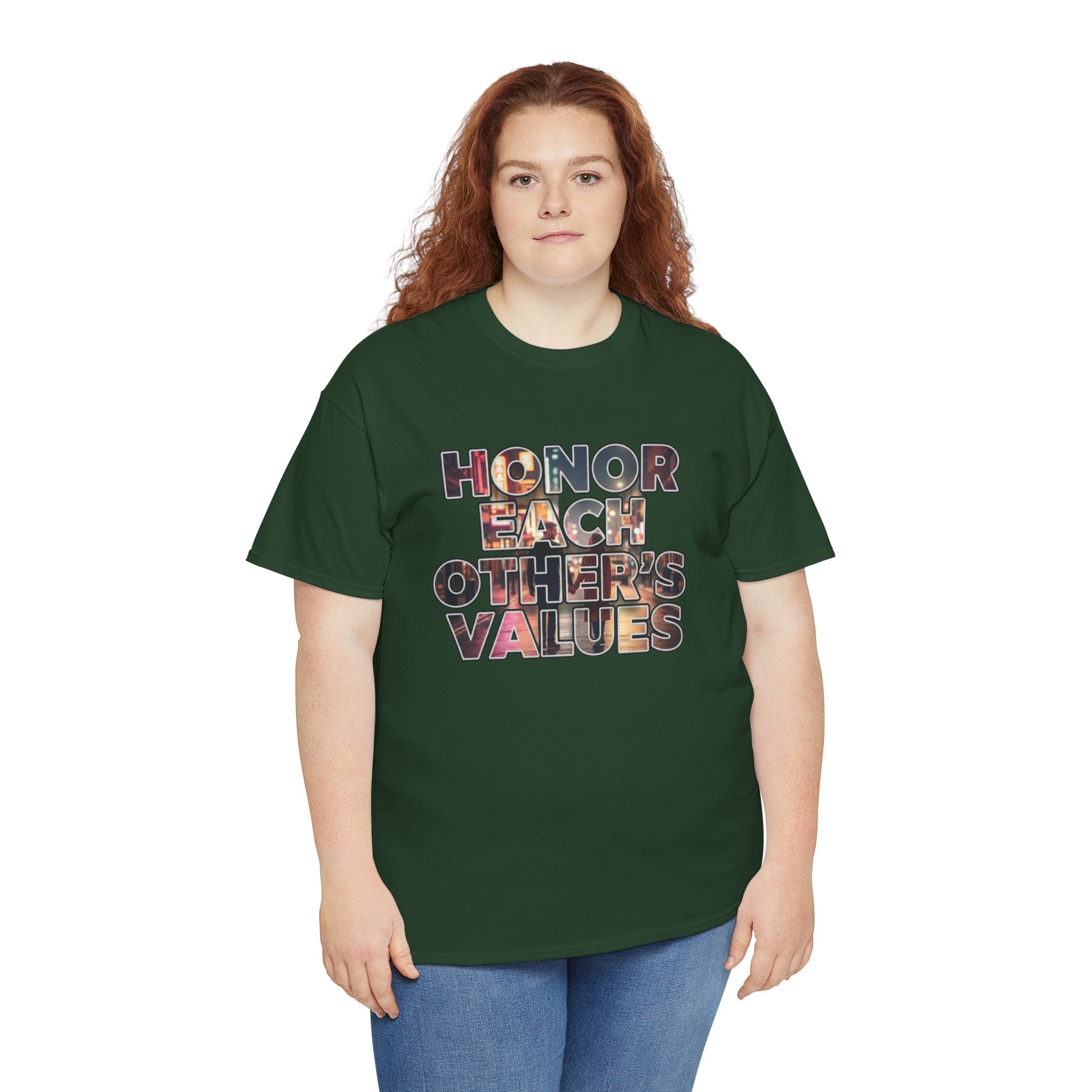 Honor Each Other’s Values T-Shirt — Respect & Unity Graphic Tee