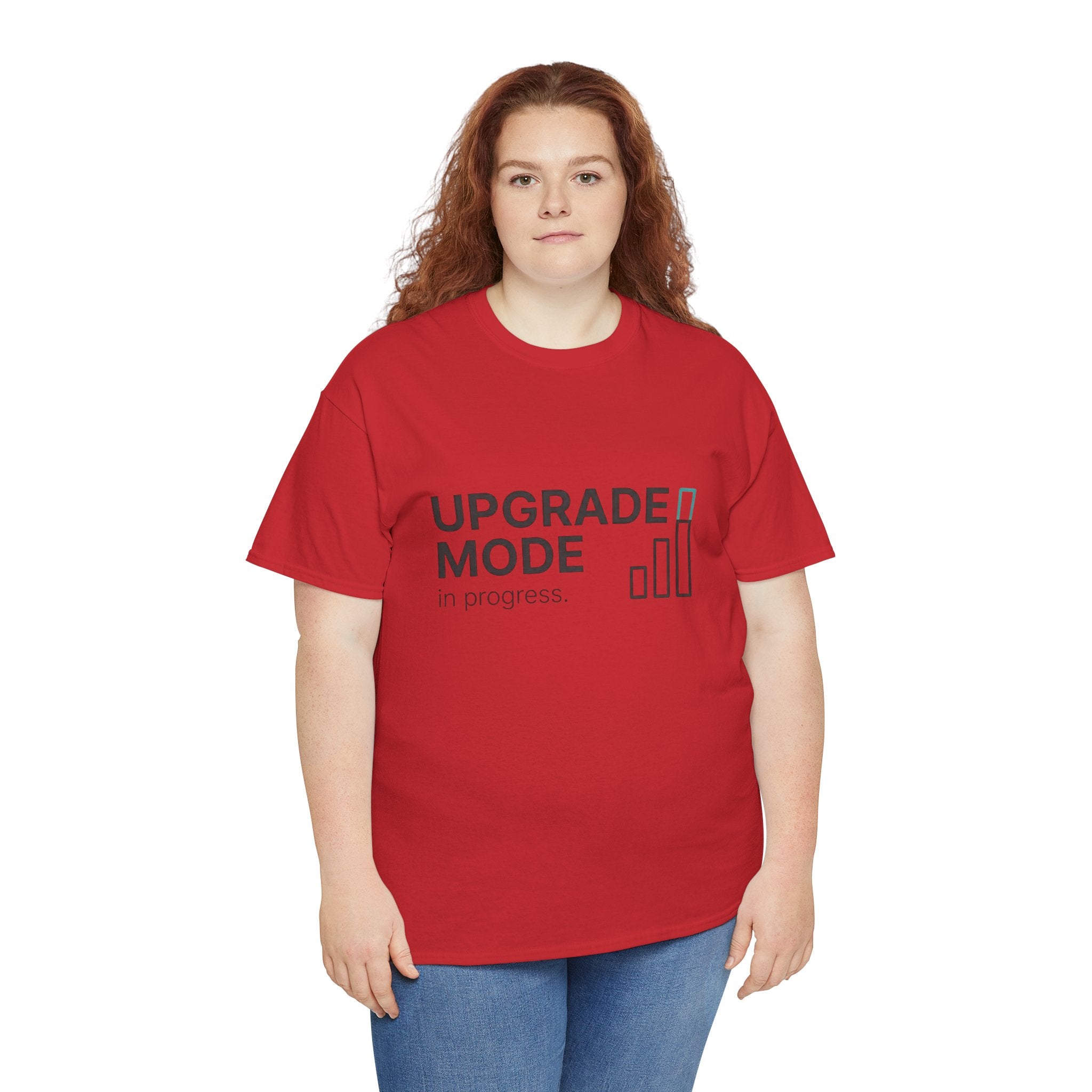 "Upgrade Mode" Motivational Tee (front: Upgrade Mode, back: Becoming better than before)