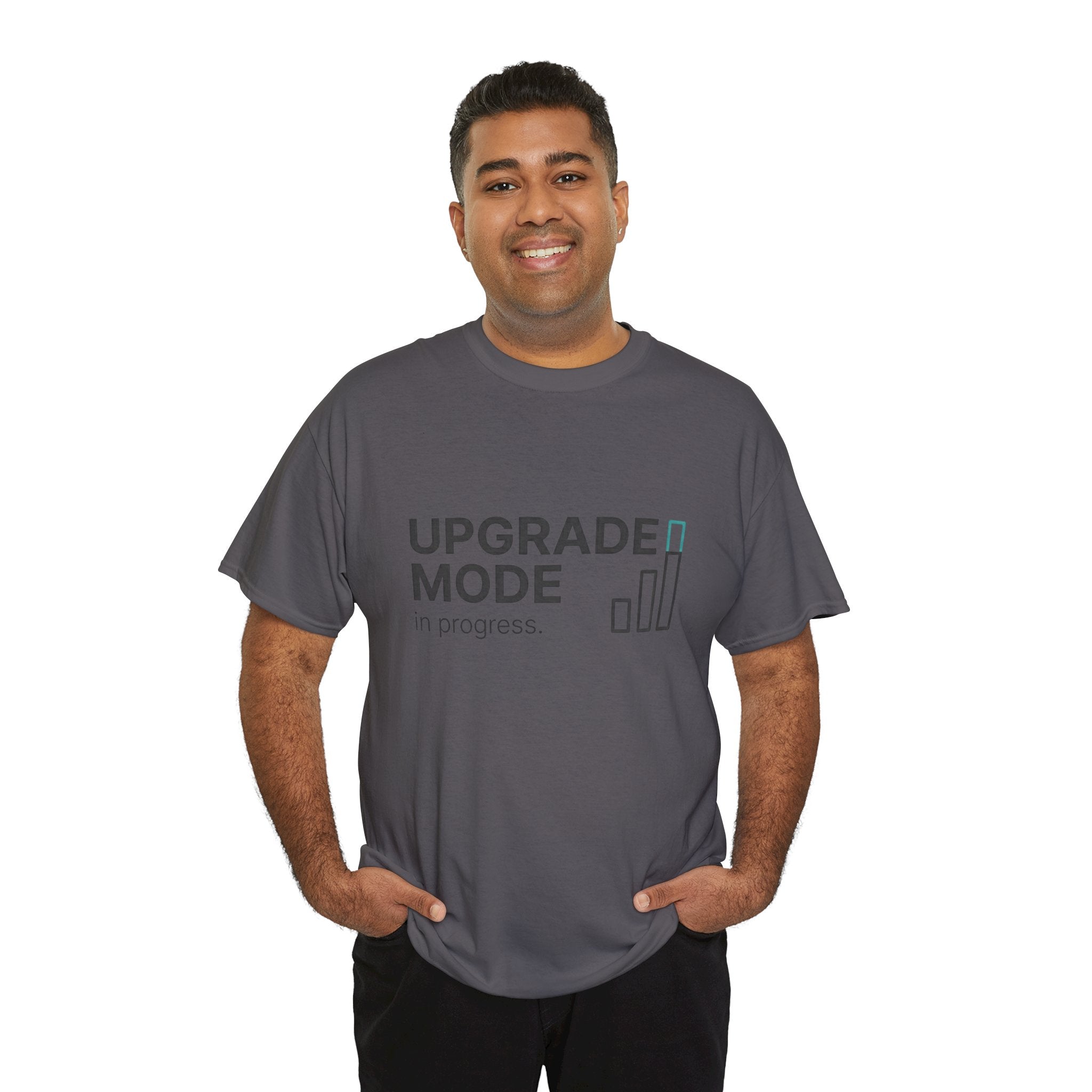 "Upgrade Mode" Motivational Tee (front: Upgrade Mode, back: Becoming better than before)